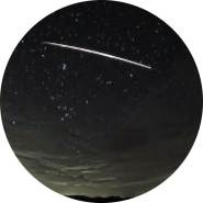 Meteoros registrados durante octubre de 2026