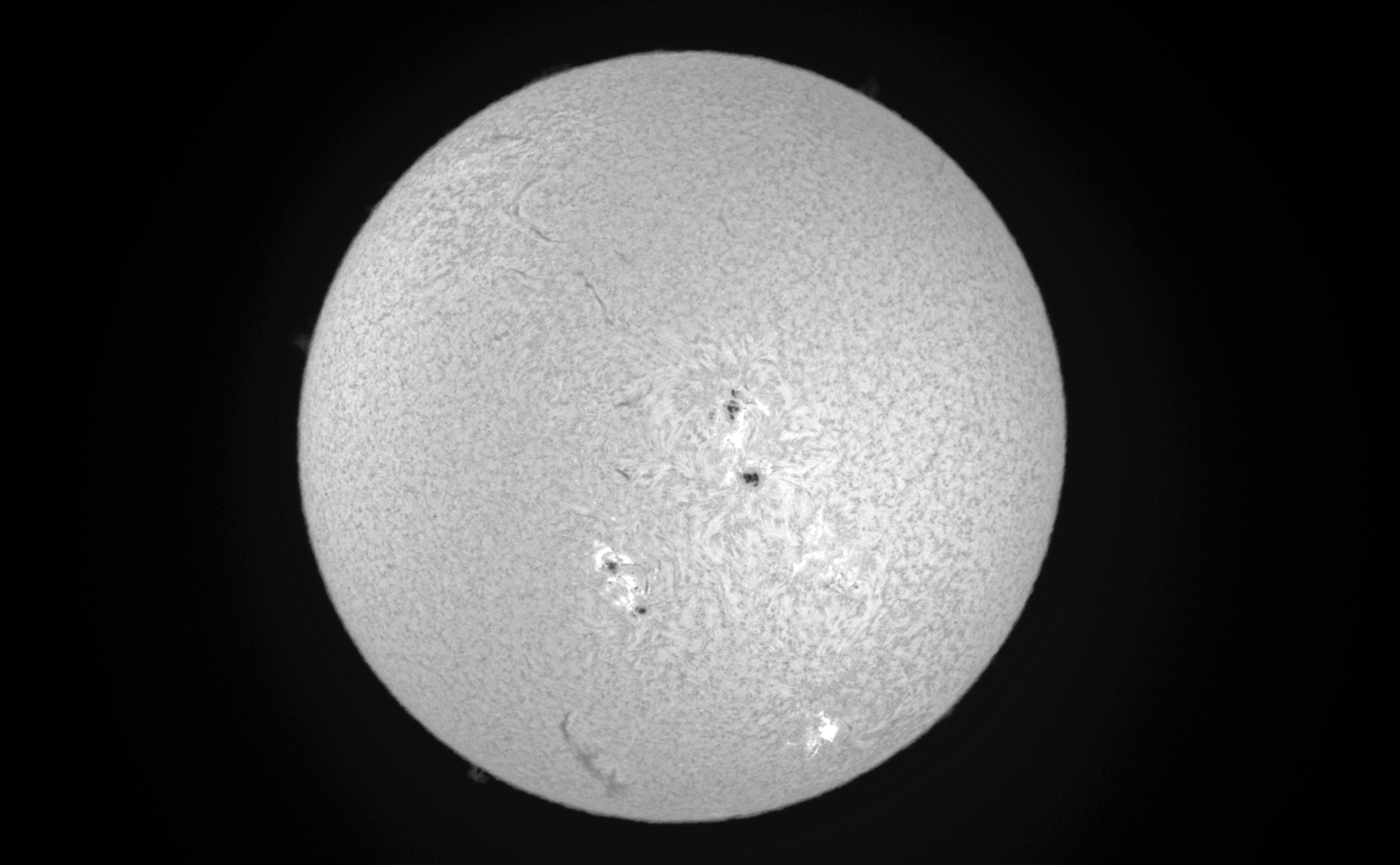 Observación solar en H-alfa
